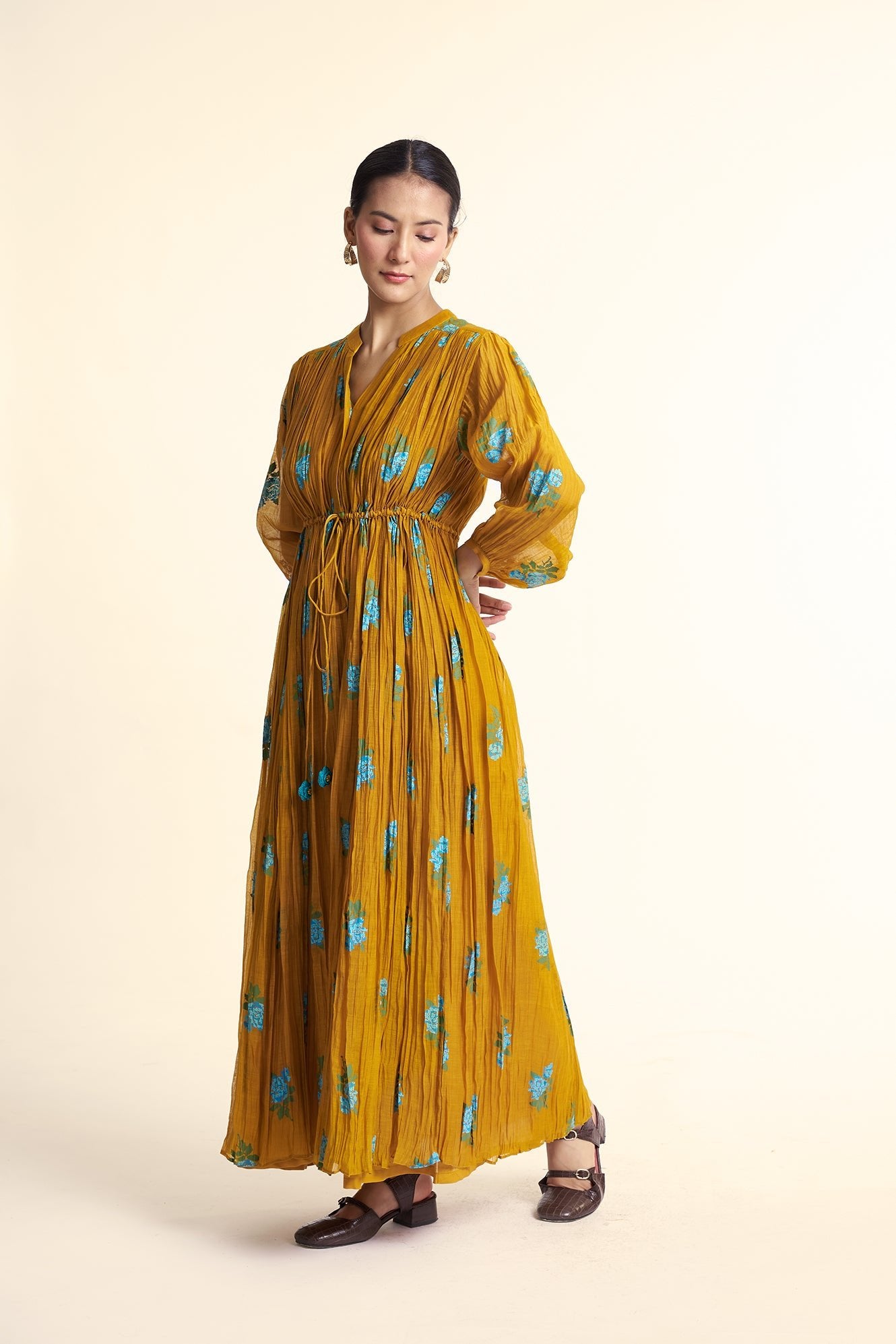 Rue Dress - Mustard - CiceroniDressesGaach