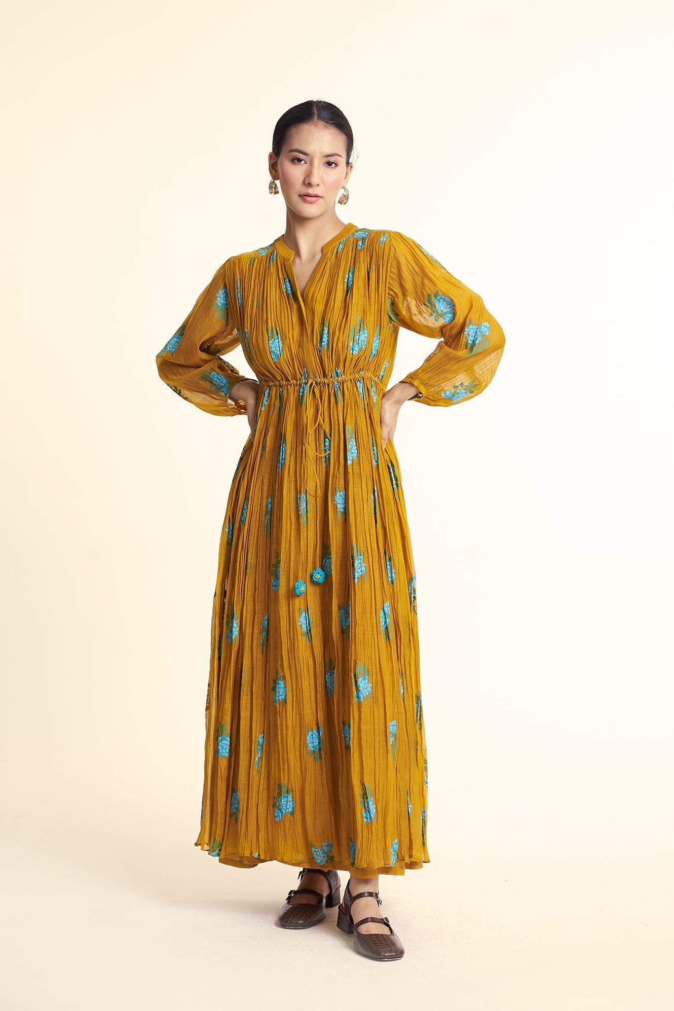 Rue Dress - Mustard - CiceroniDressesGaach