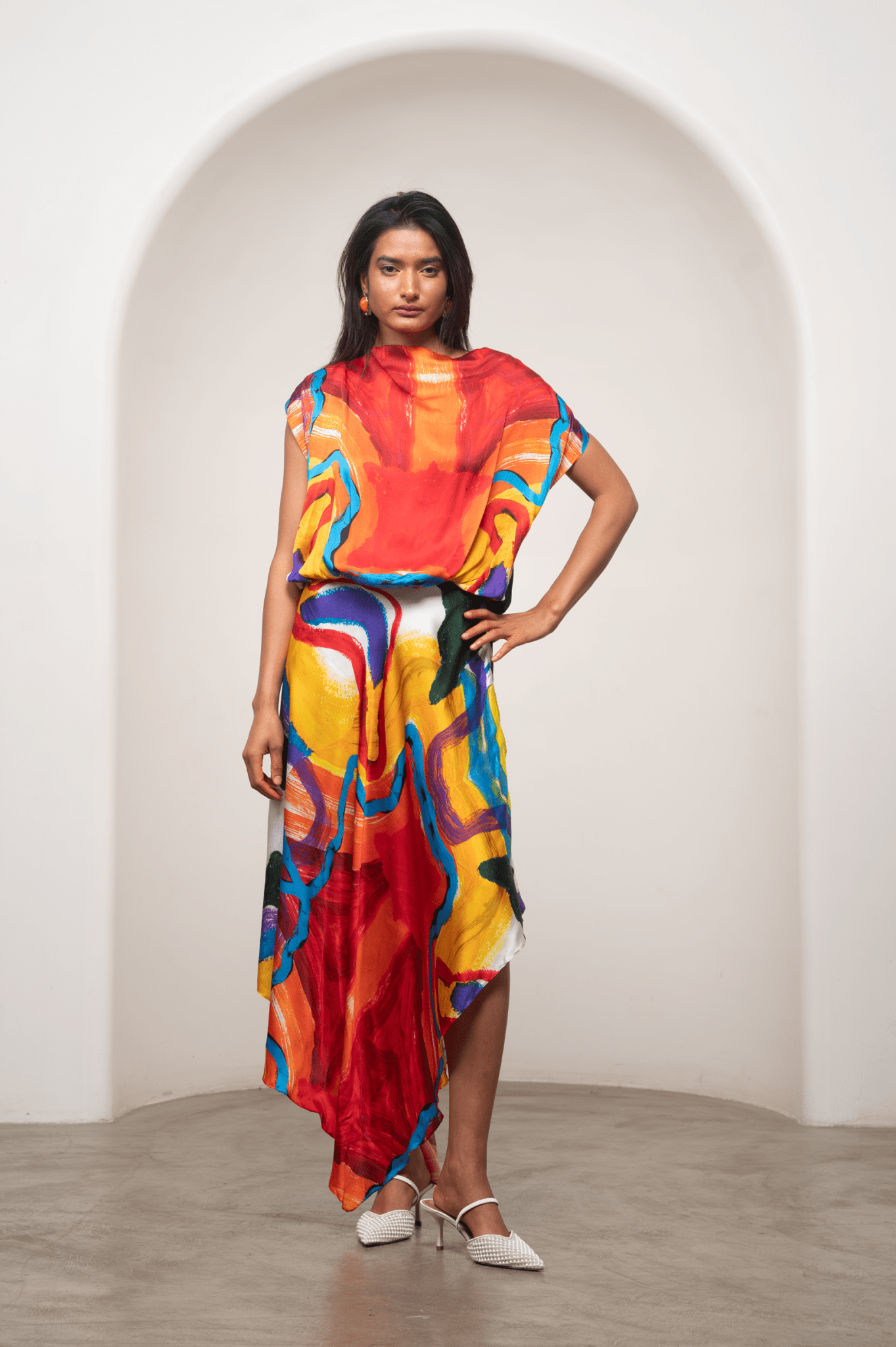 Ruel Handkerchief Dress - CiceroniDressesAdvait