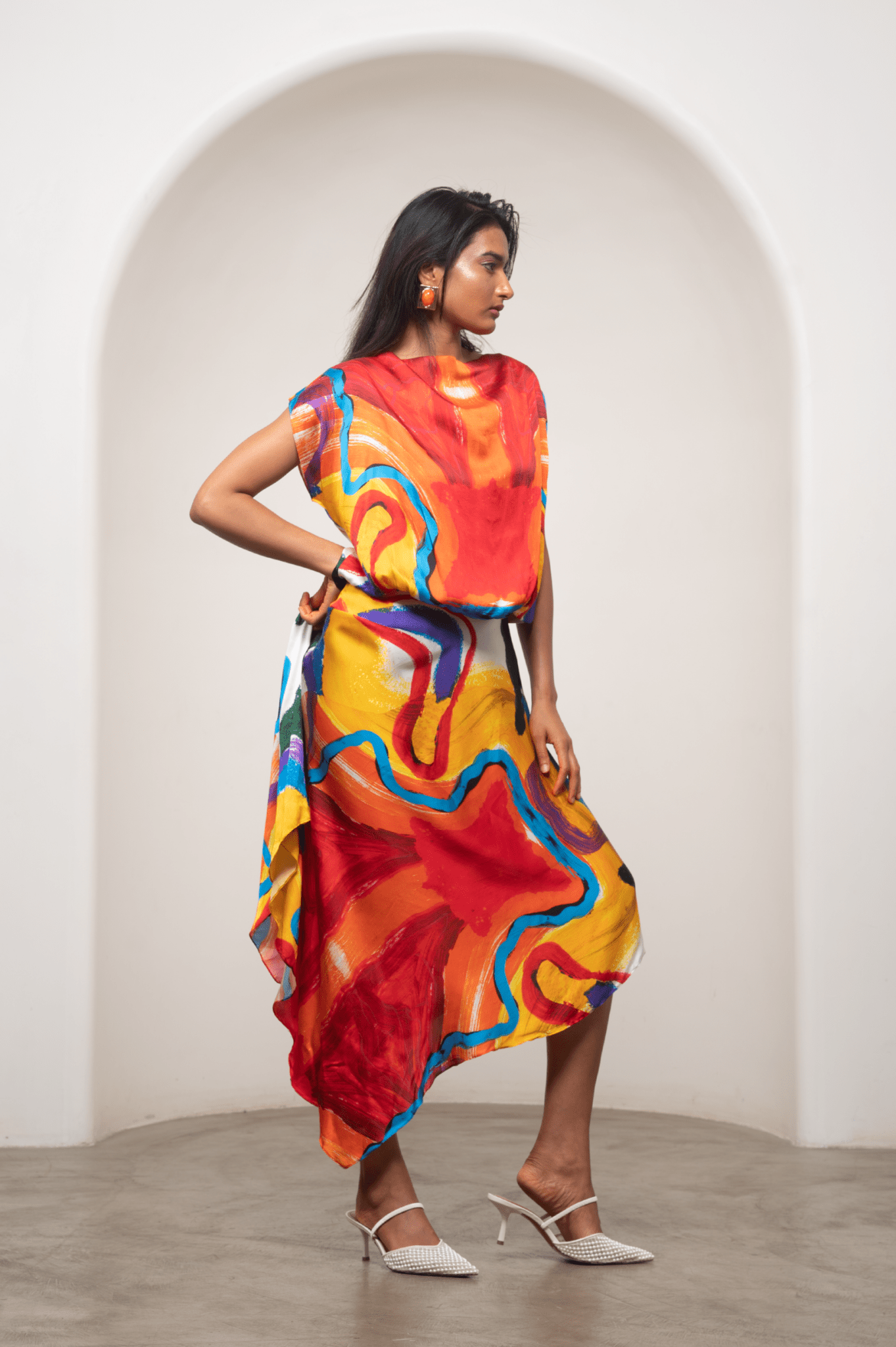Ruel Handkerchief Dress - CiceroniDressesAdvait