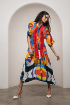 Ruel Kimono Dress - CiceroniDressesAdvait