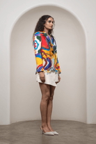 Ruel Wavy Blazer Set - CiceroniSkirt SetAdvait