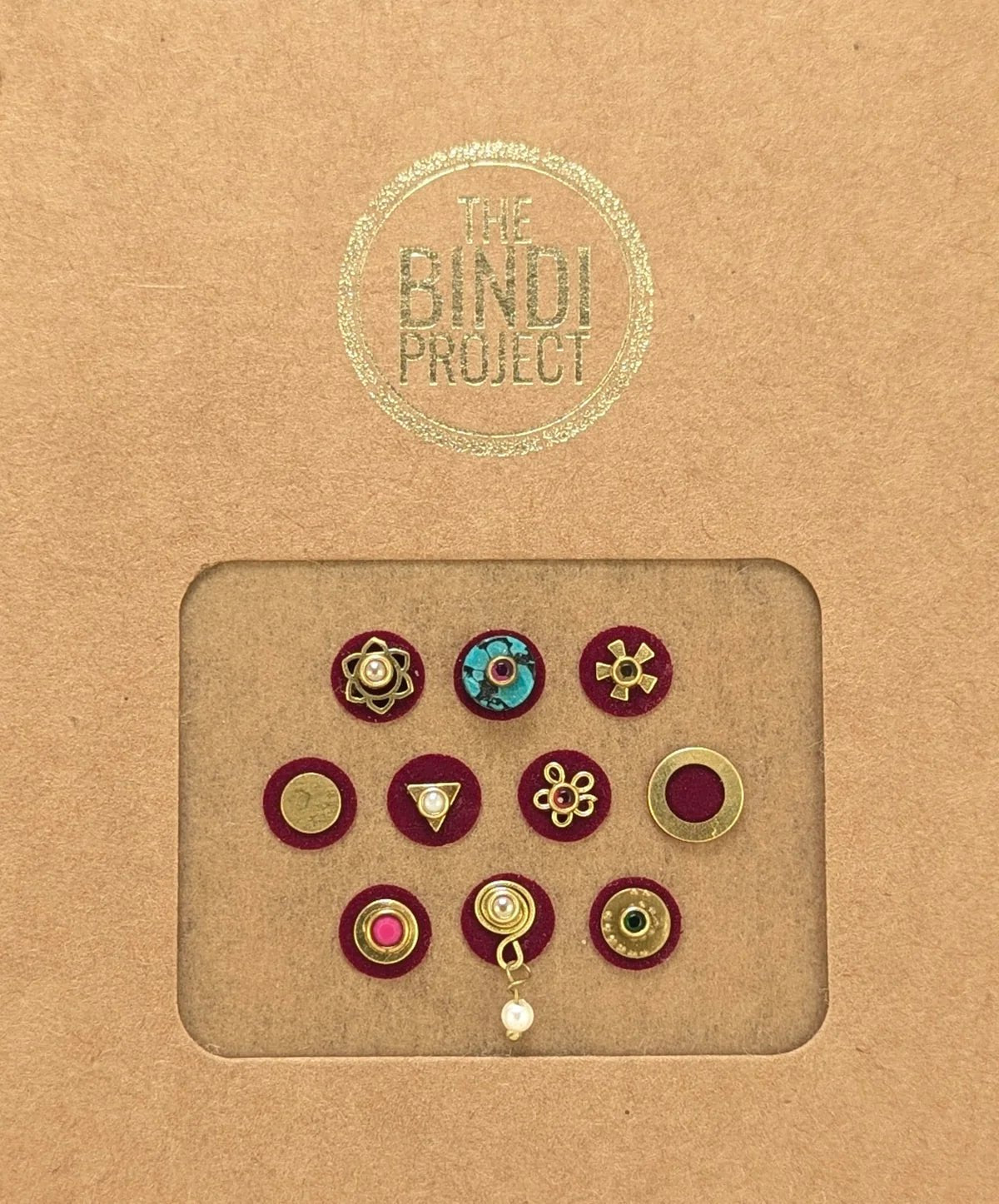 Ruhaani Ruh Maroon Bindi - CiceroniBindiThe Bindi Project