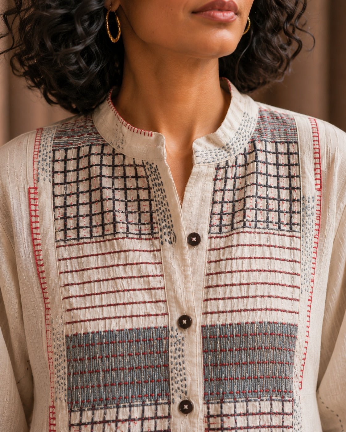 Ruhana Shirt - CiceroniWomen ShirtsThe Woven Lab