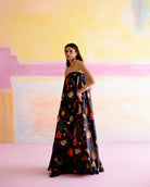 Rumi Maxi Dress in Aloha Print - CiceroniDressesHappi Space