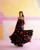 Rumi Maxi Dress in Aloha Print - CiceroniDressesHappi Space