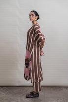 Ruth Aven Set - Rustwood Brown - CiceroniKurta Set, Everyday WearRaga & Co.