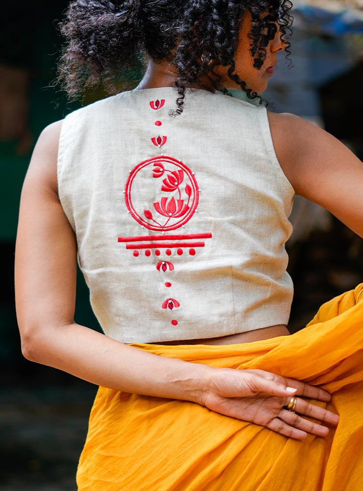 Saaz Blouse - CiceroniBlousePrathaa