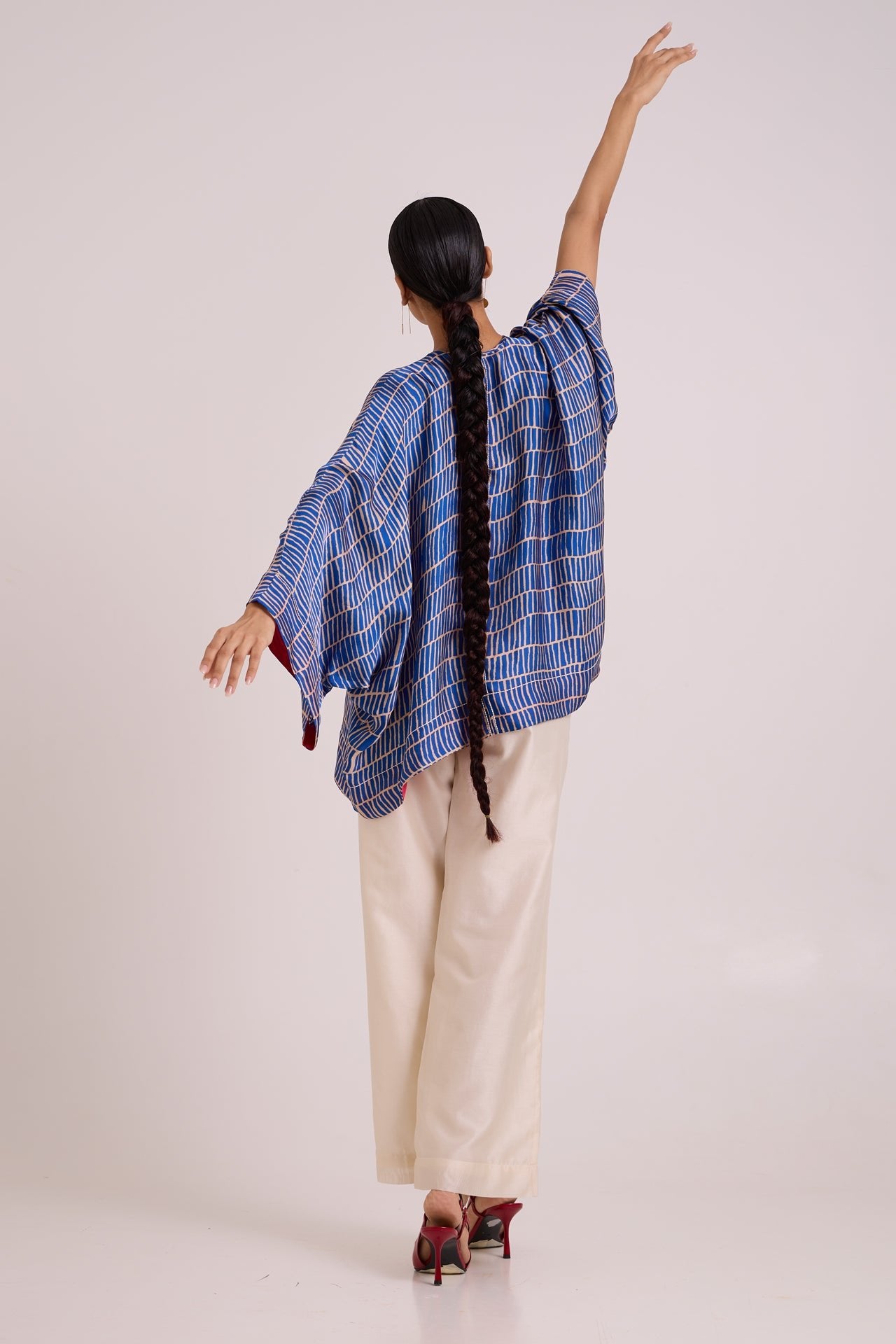 Sabrina - Electric Blue Cloud Top + Pants - CiceroniCo - ord SetMadder Much