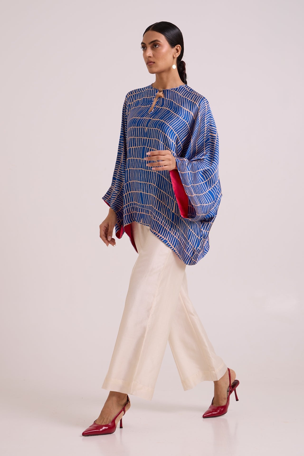 Sabrina - Electric Blue Cloud Top + Pants - CiceroniCo - ord SetMadder Much