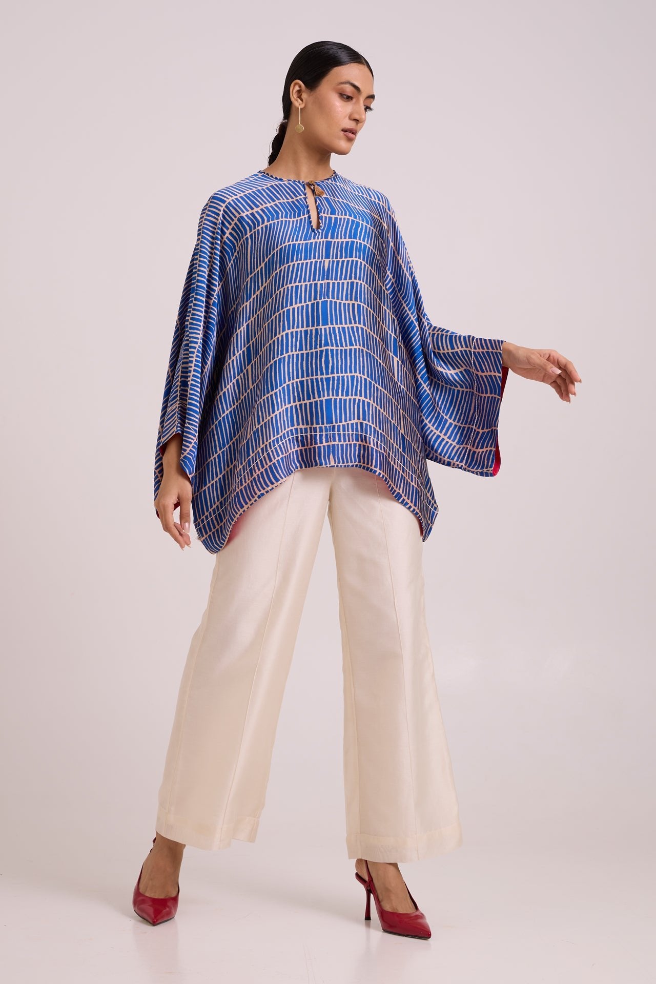 Sabrina - Electric Blue Cloud Top + Pants - CiceroniCo - ord SetMadder Much