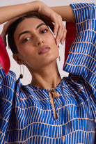 Sabrina - Electric Blue Cloud Top + Pants - CiceroniCo - ord SetMadder Much