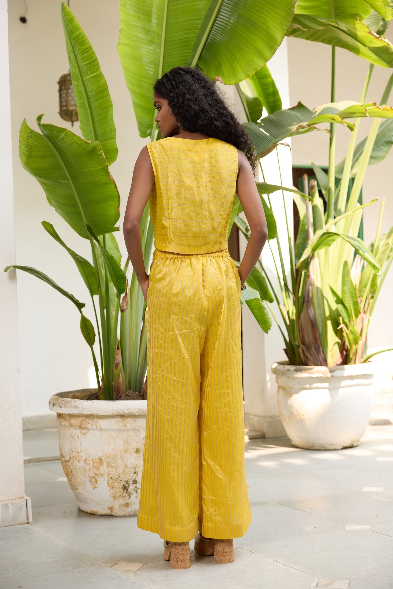 Sabya Top - Yellow - CiceroniWaistcoatRAAS Life