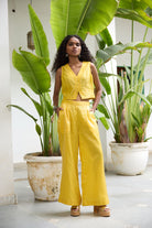 Sabya Trouser - Yellow - CiceroniPantsRAAS Life