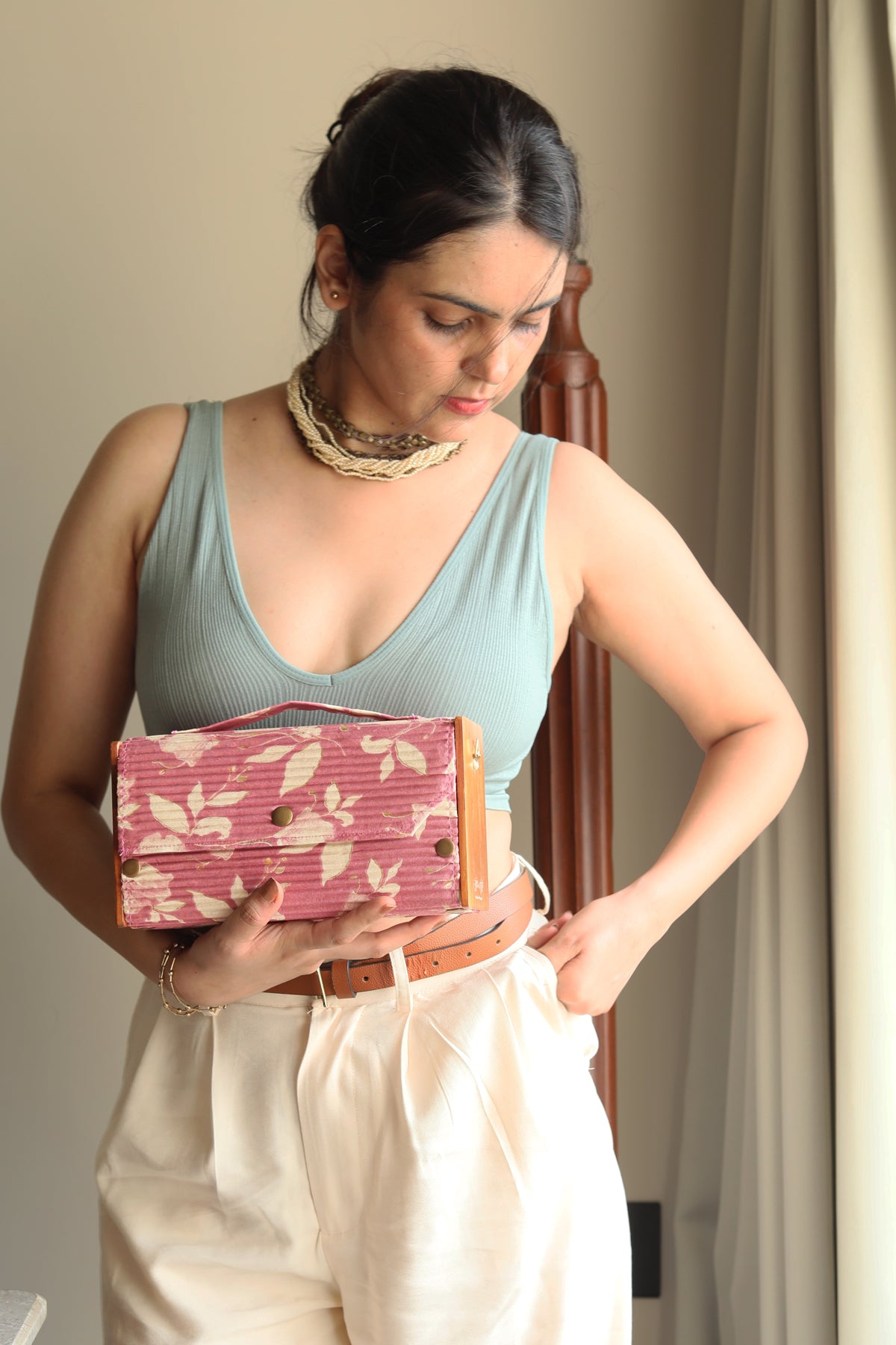 Sade Box Clutch - Changeable Sleeve - CiceroniClutchLukka Chuppi