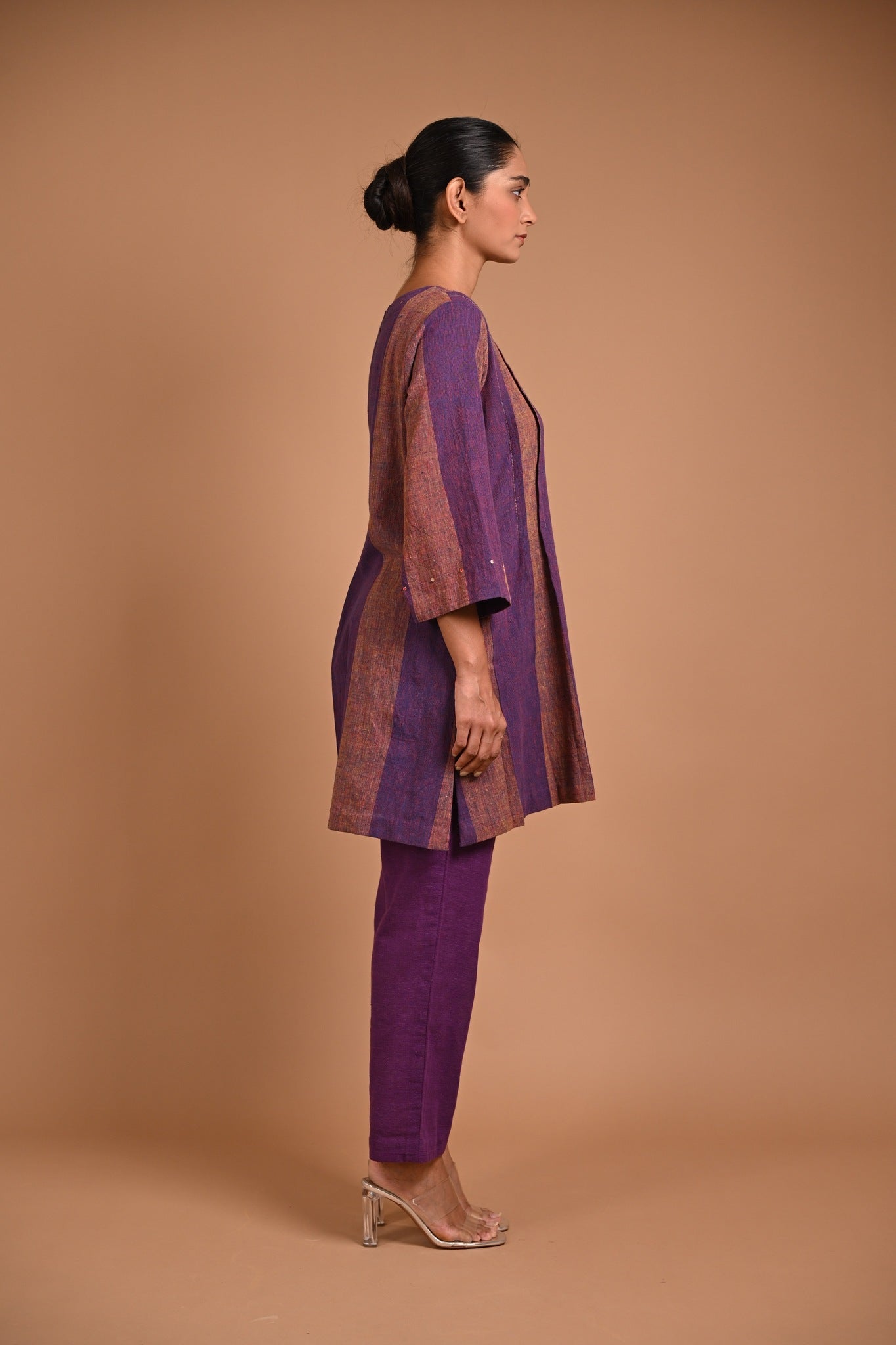 Sahaj Tunic in Purple - CiceroniTunicsRang by Rajvi