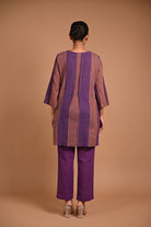 Sahaj Tunic in Purple - CiceroniTunicsRang by Rajvi