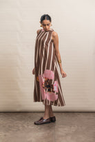 Saira Dress - Rustwood Brown - CiceroniDressesRaga & Co.