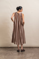 Saira Dress - Rustwood Brown - CiceroniDressesRaga & Co.