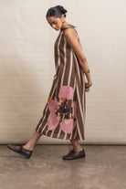 Saira Dress - Rustwood Brown - CiceroniDressesRaga & Co.