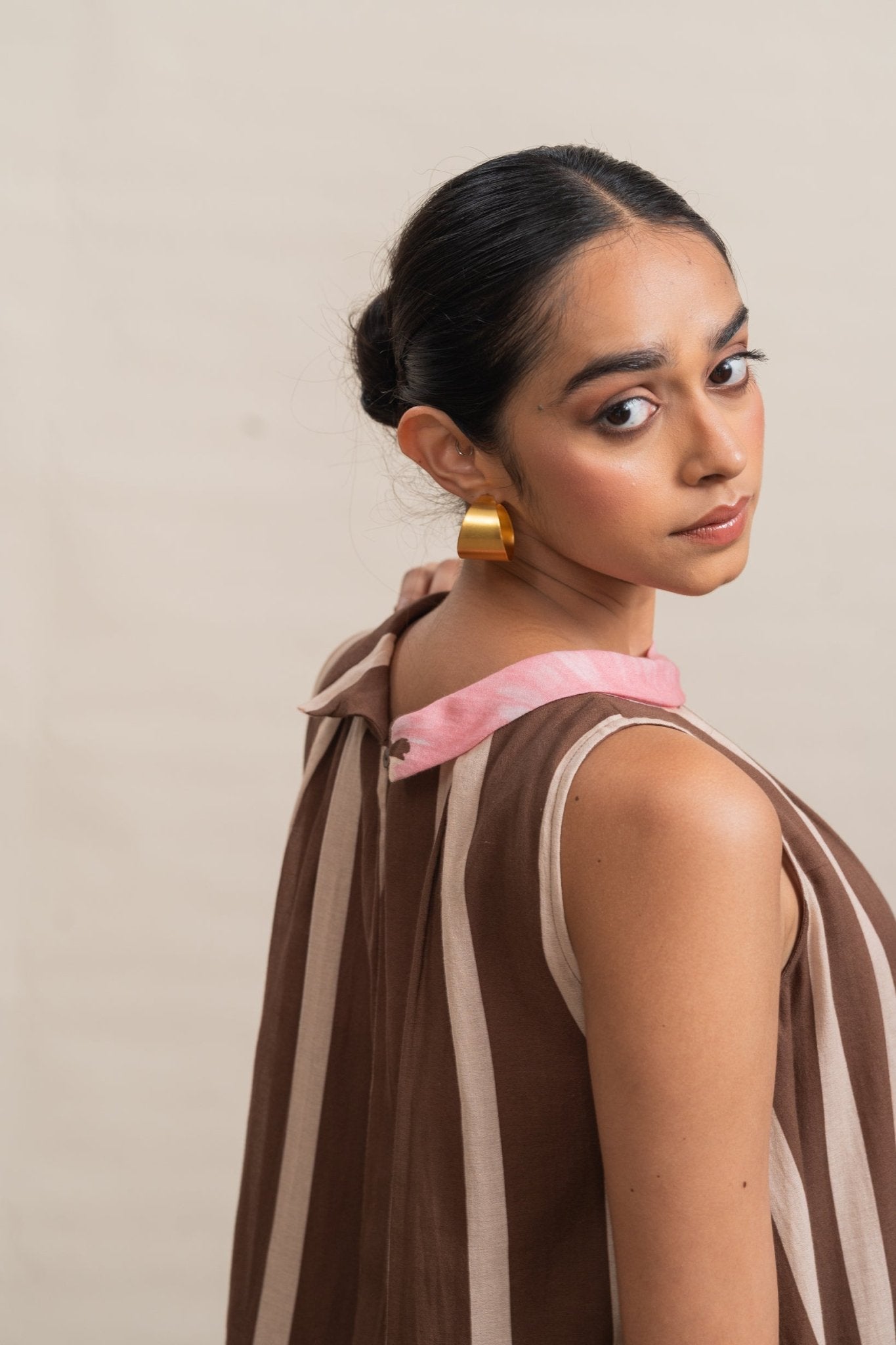 Saira Dress - Rustwood Brown - CiceroniDressesRaga & Co.