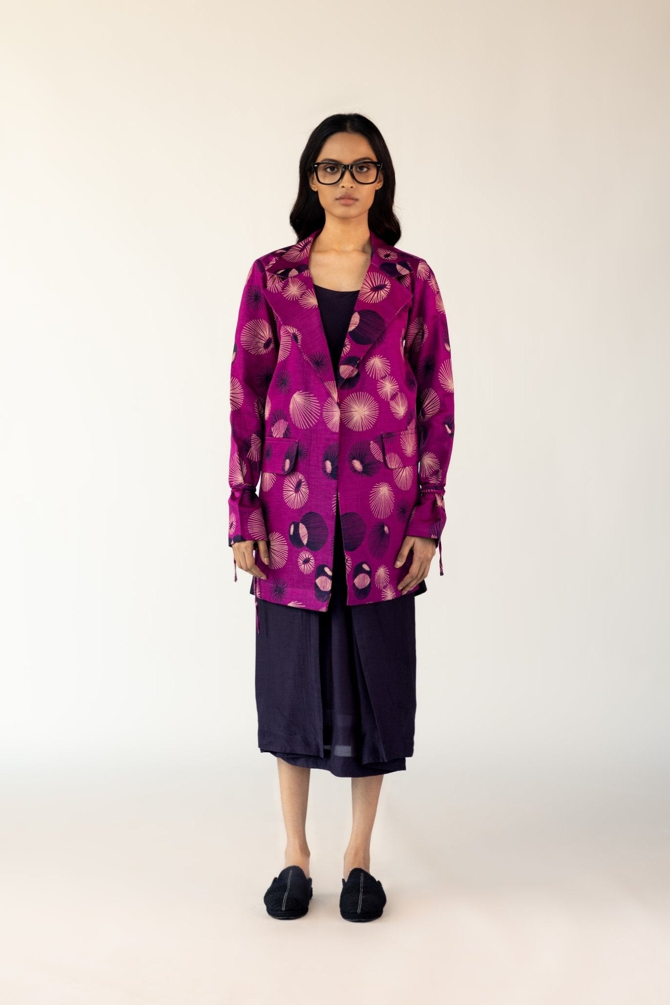 Sakura Silk Blazer - CiceroniJacketsOtouto