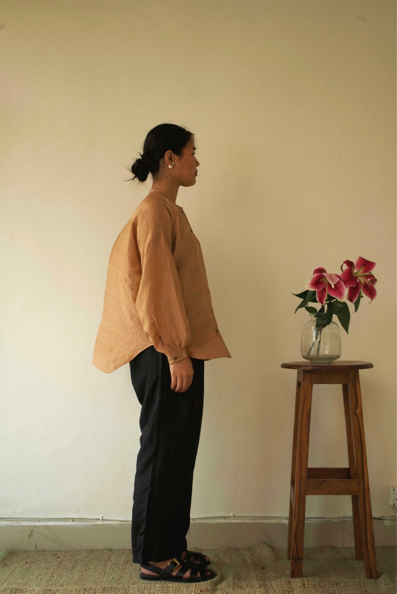 Sand Oversized Shirt - CiceroniWomen Shirtswith N.