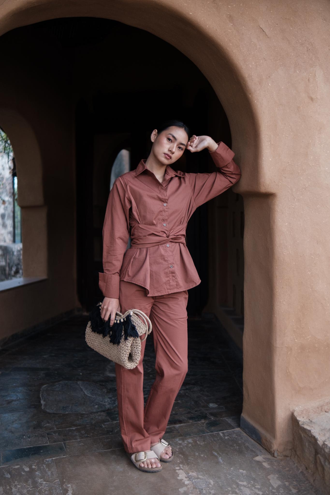 Sandra Straight Pants - CiceroniPantsThe Terra Tribe