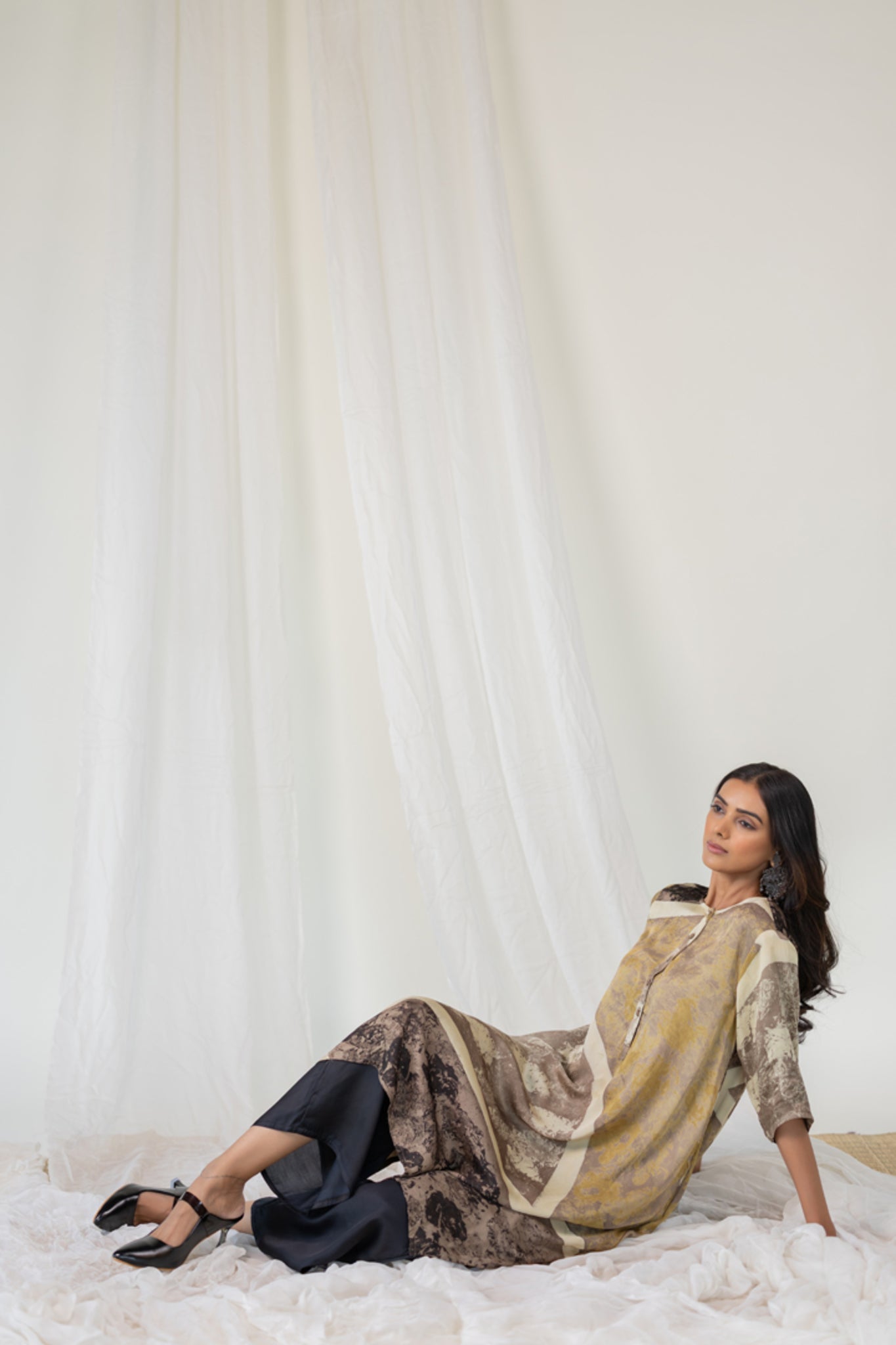 Sandstone Symphony Kurta - CiceroniKurta, Everyday WearMaidaan