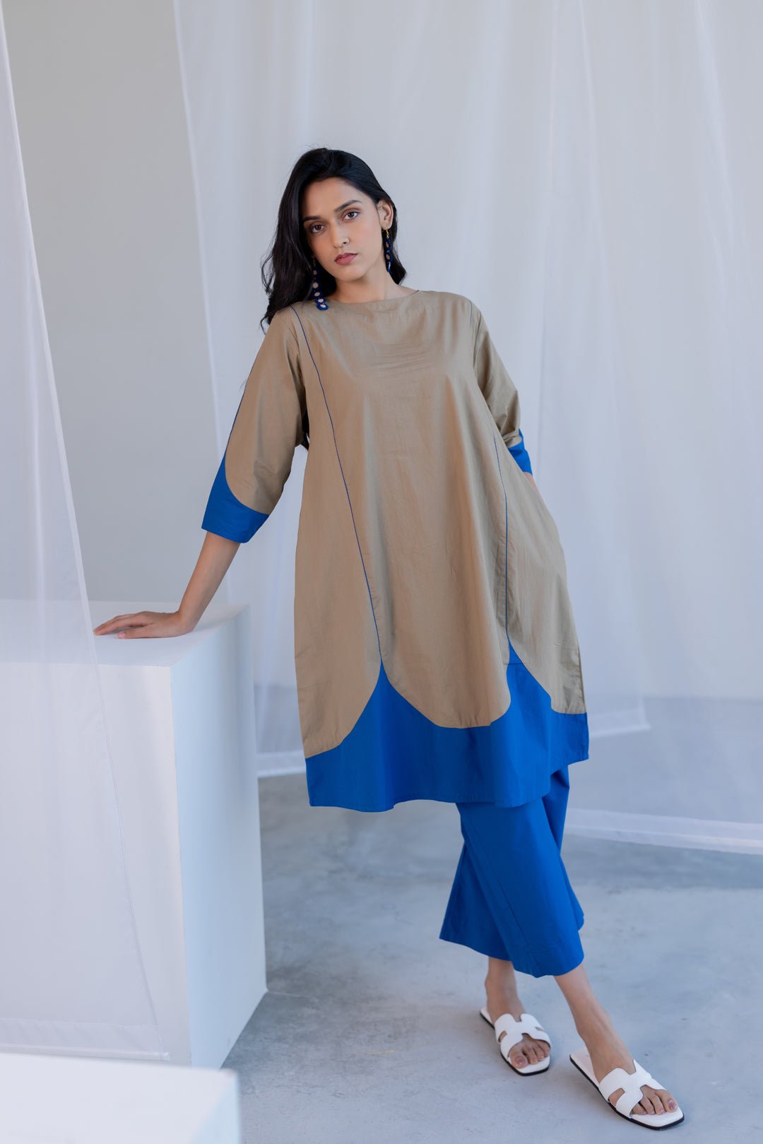 Sandy Seashore Co - ord Set - CiceroniKurta Set, Everyday WearSilai Studio