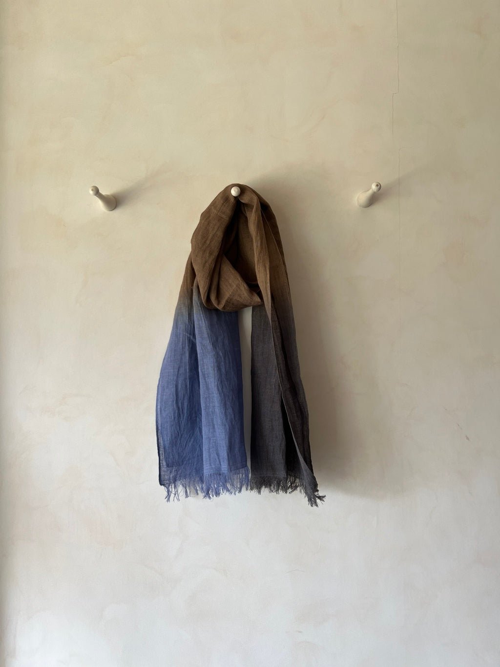 Santorini Blue Ombre Stole - CiceroniScarvesPaeony