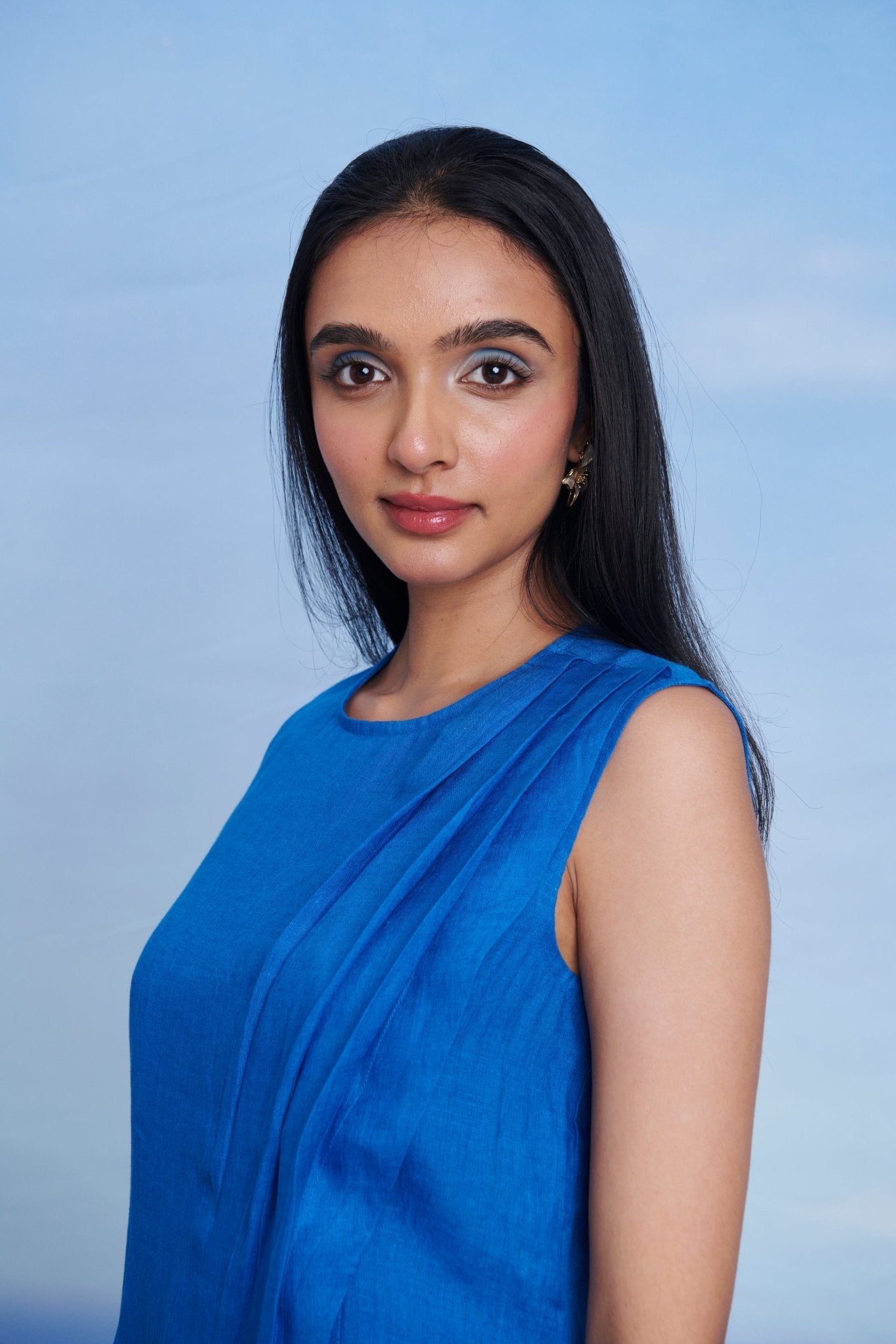Santorini Linen Drape Dress - CiceroniDressesSaphed
