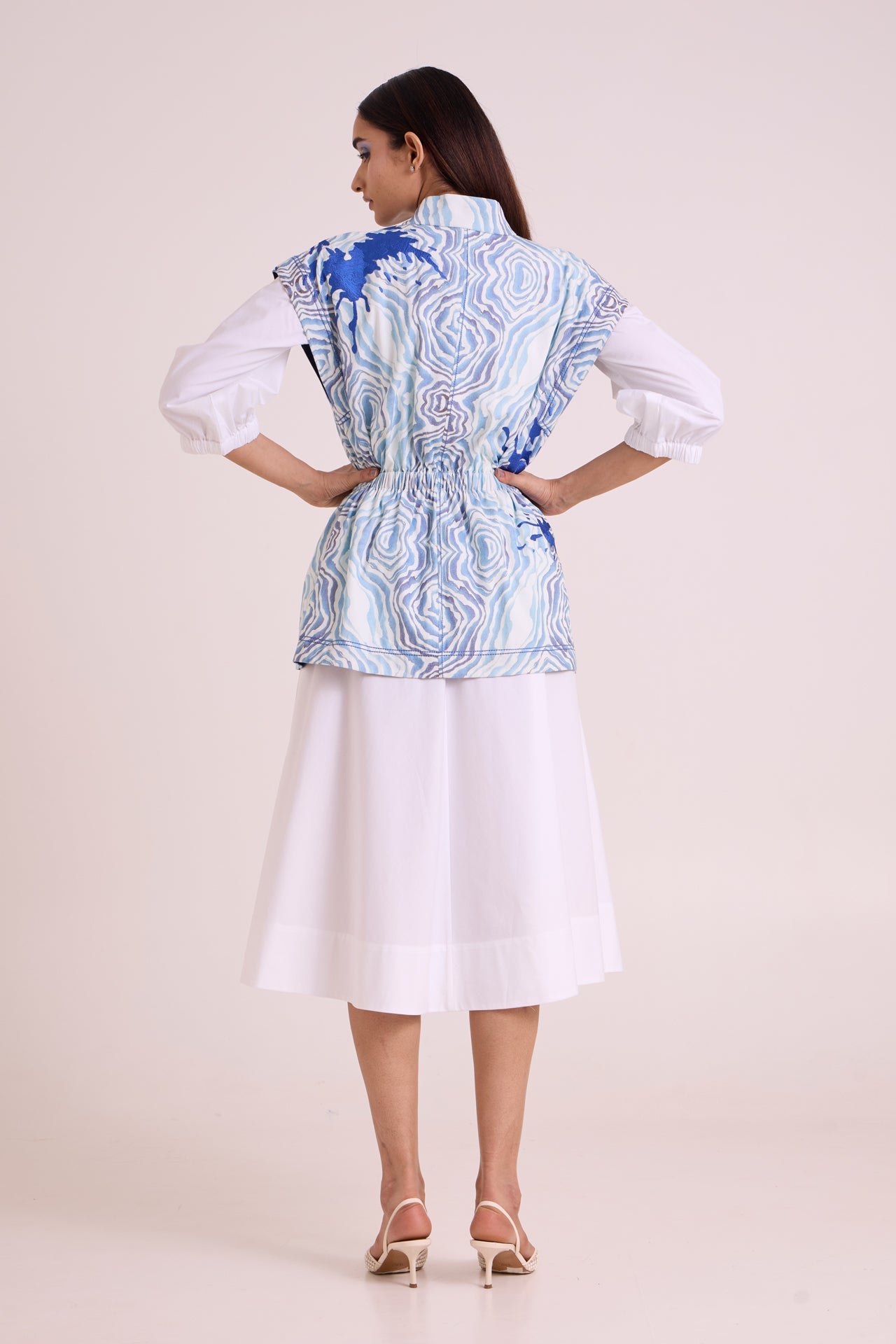 Sarabi - Peace Rock Jacket & Chalk Dress - CiceroniDressMadder Much