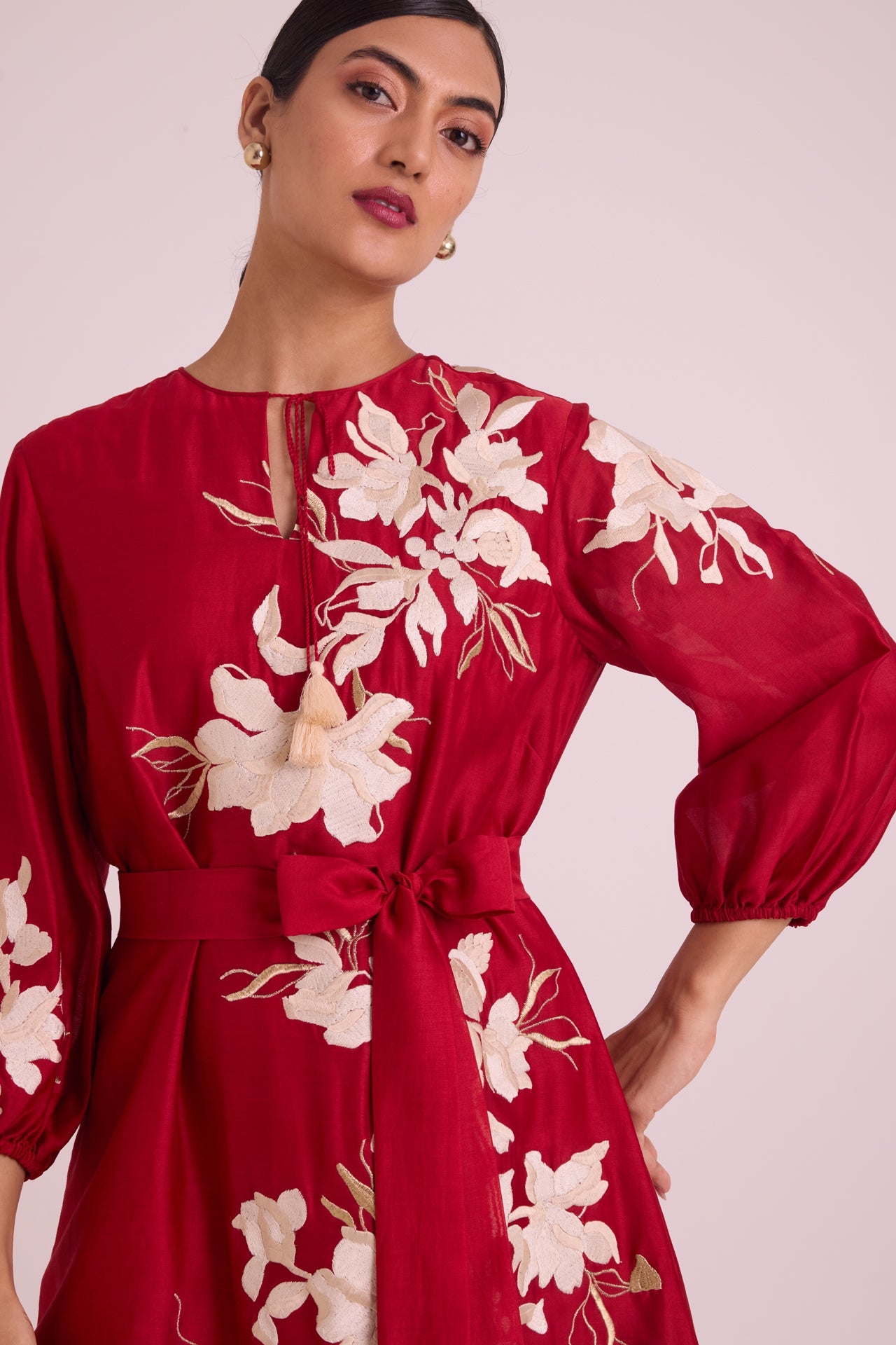 Sarla - Apple Hem Midi Dress - CiceroniDressesMadder Much