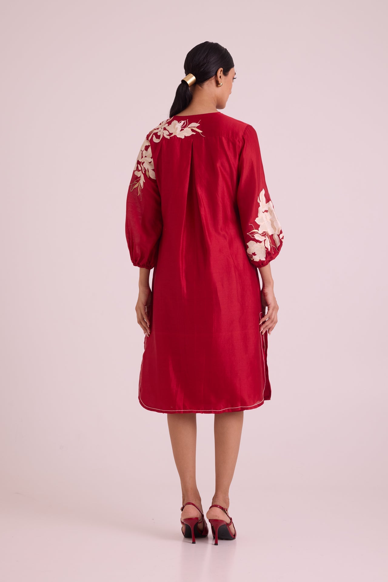 Sarla - Apple Hem Midi Dress - CiceroniDressesMadder Much
