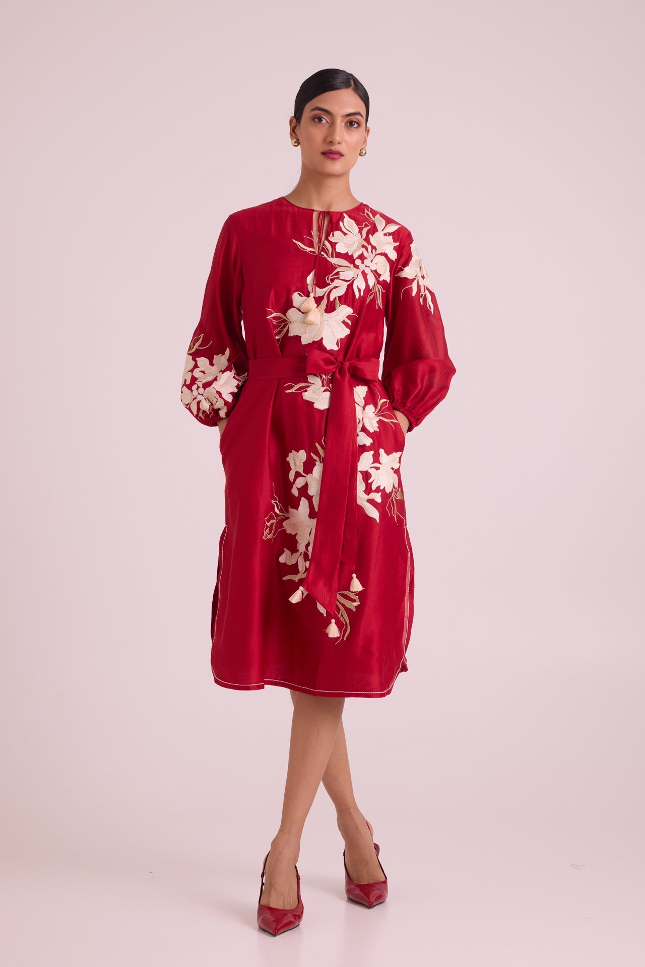 Sarla - Apple Hem Midi Dress - CiceroniDressesMadder Much