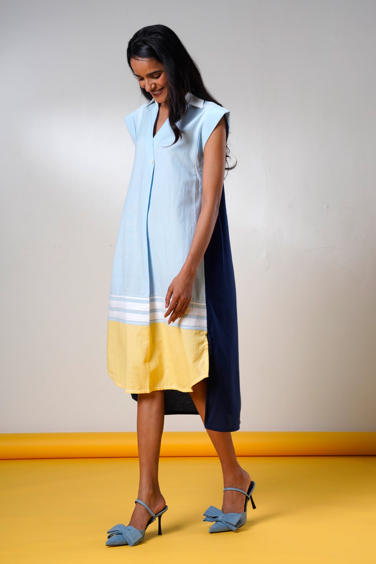 Savai – Ice & Ink Midi Dress - CiceroniDressesMadder Much