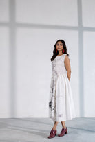 Savannah Smocked Midi Dress - CiceroniDressSilai Studio