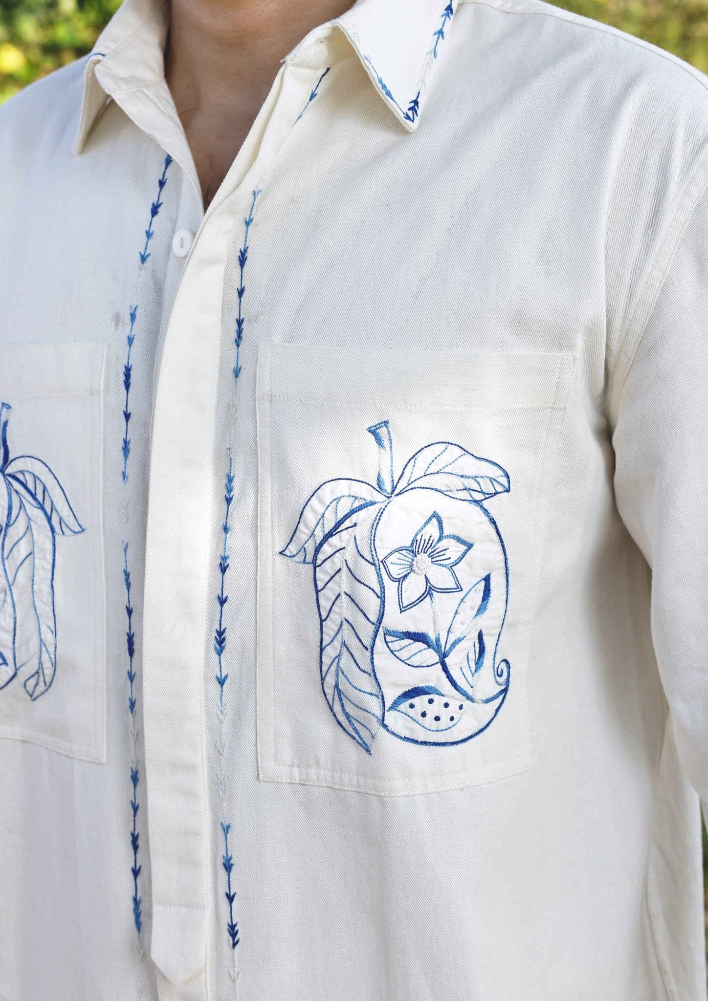 Sawai Shacket - Mango Applique - CiceroniMen ShirtsThe Raw India