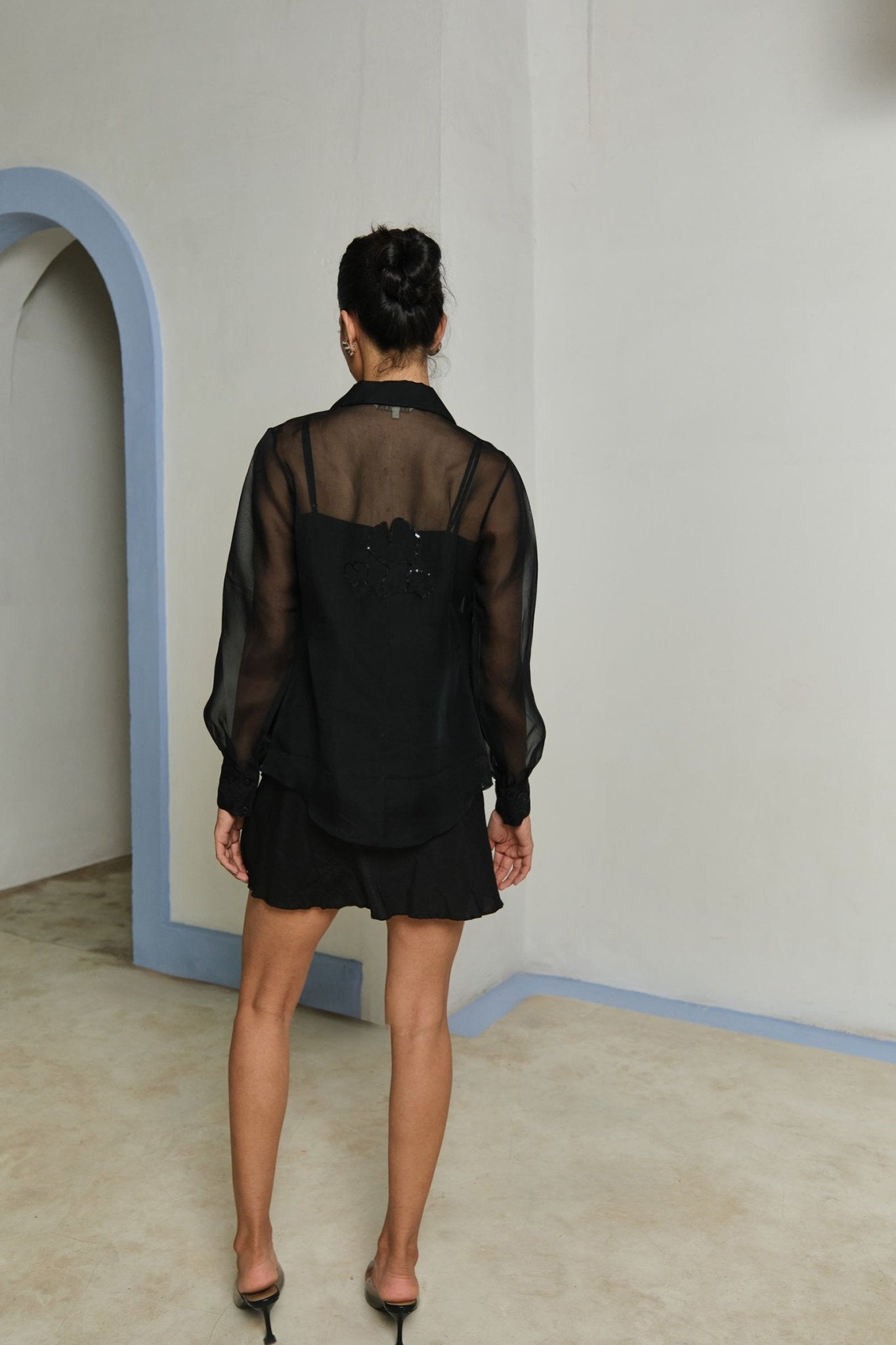 Sea Weed Shirt - Black - CiceroniWomen ShirtsShimona