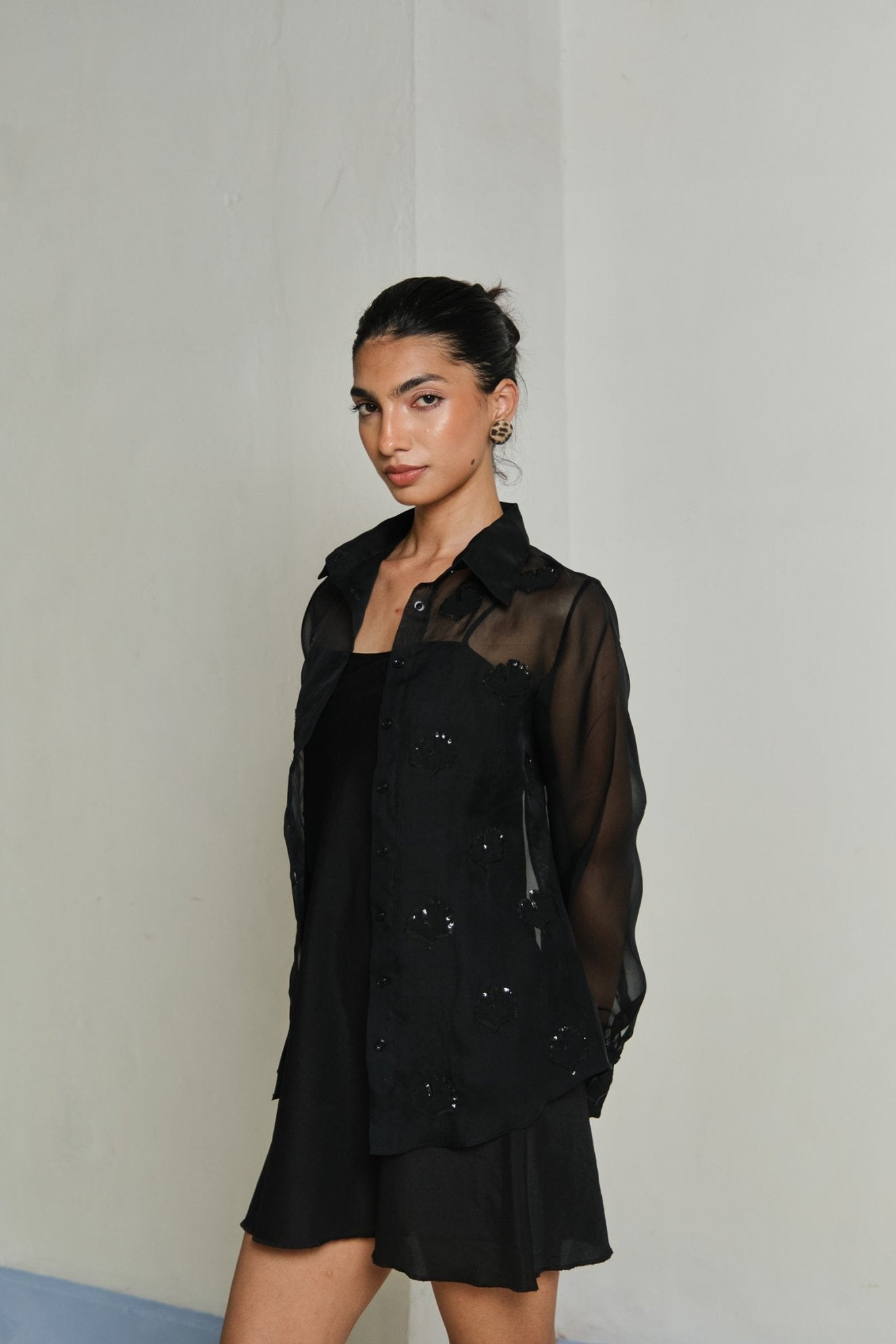 Sea Weed Shirt - Black - CiceroniWomen ShirtsShimona