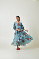 Seabreeze Block Printed Dress - CiceroniDressPants and Pajamas