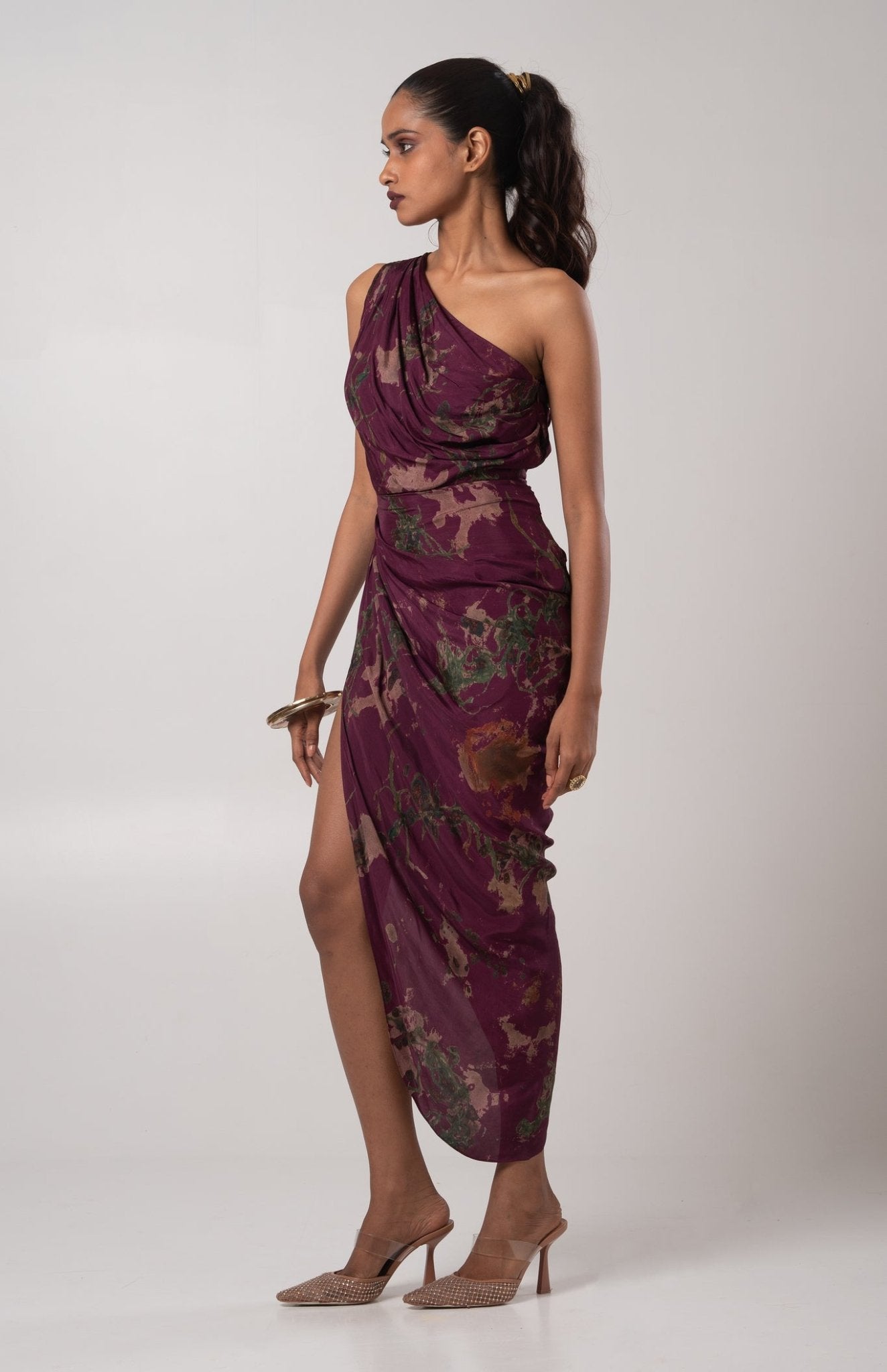 Sear Draped Dress - CiceroniDressesAdvait