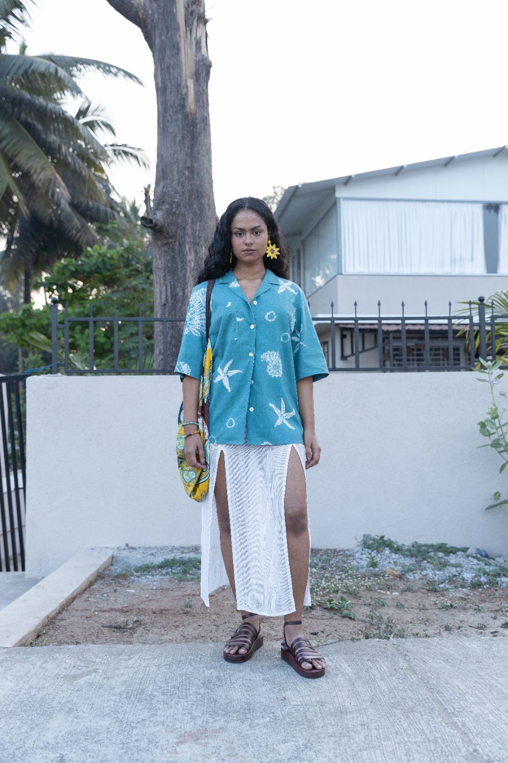 Seashell Camp Collar Shirt - CiceroniWomen ShirtsAnushé Pirani