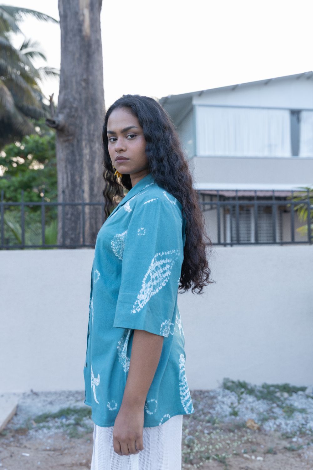 Seashell Camp Collar Shirt - CiceroniWomen ShirtsAnushé Pirani