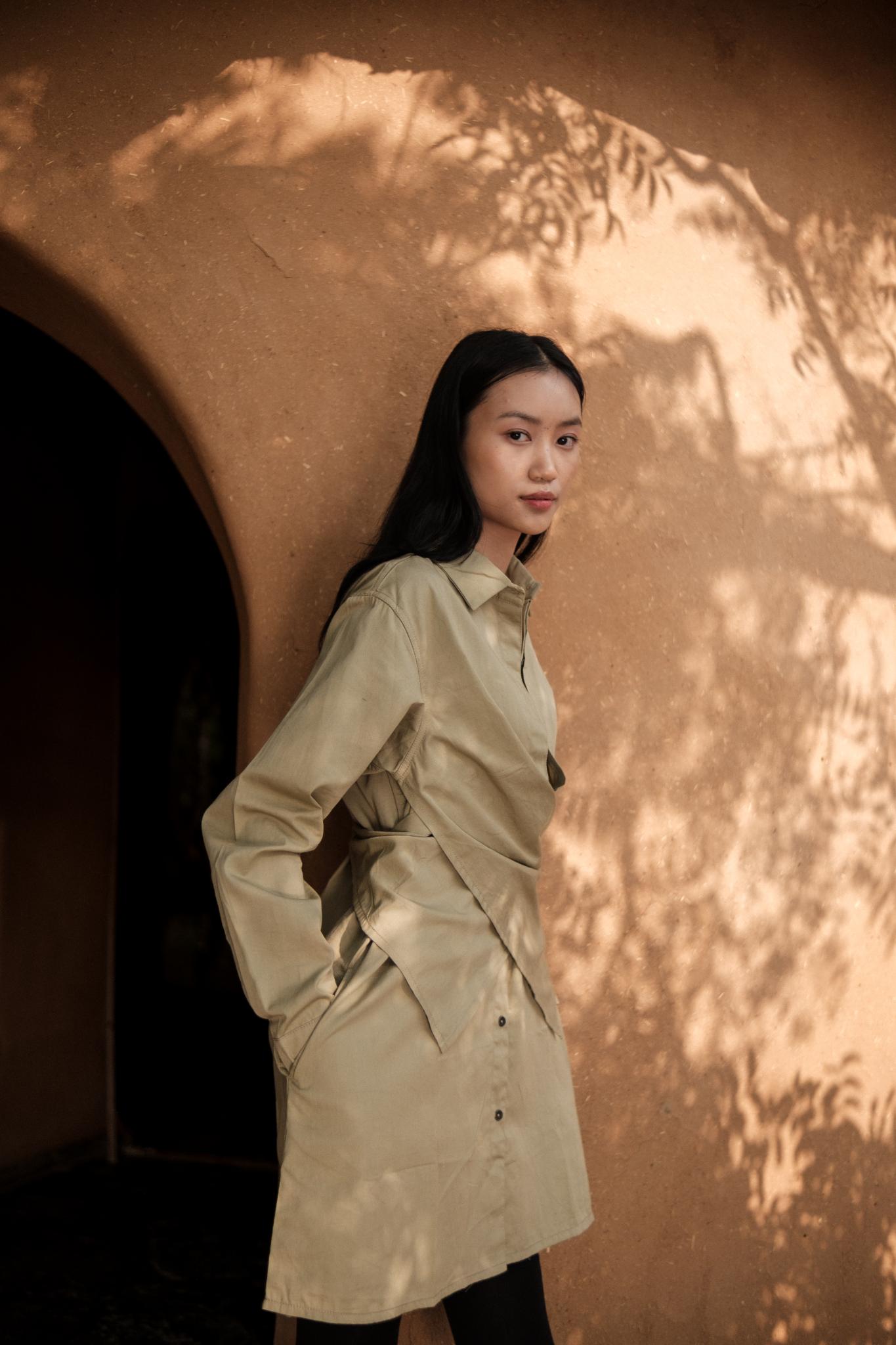 Seattle Wrap Shirt Dress - CiceroniDressesThe Terra Tribe
