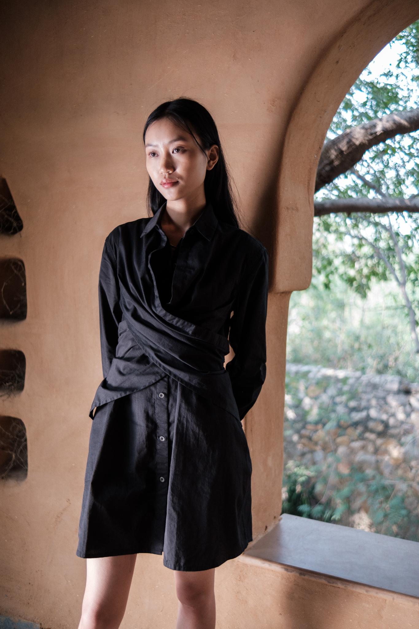 Seattle Wrap Shirt Dress - CiceroniDressesThe Terra Tribe