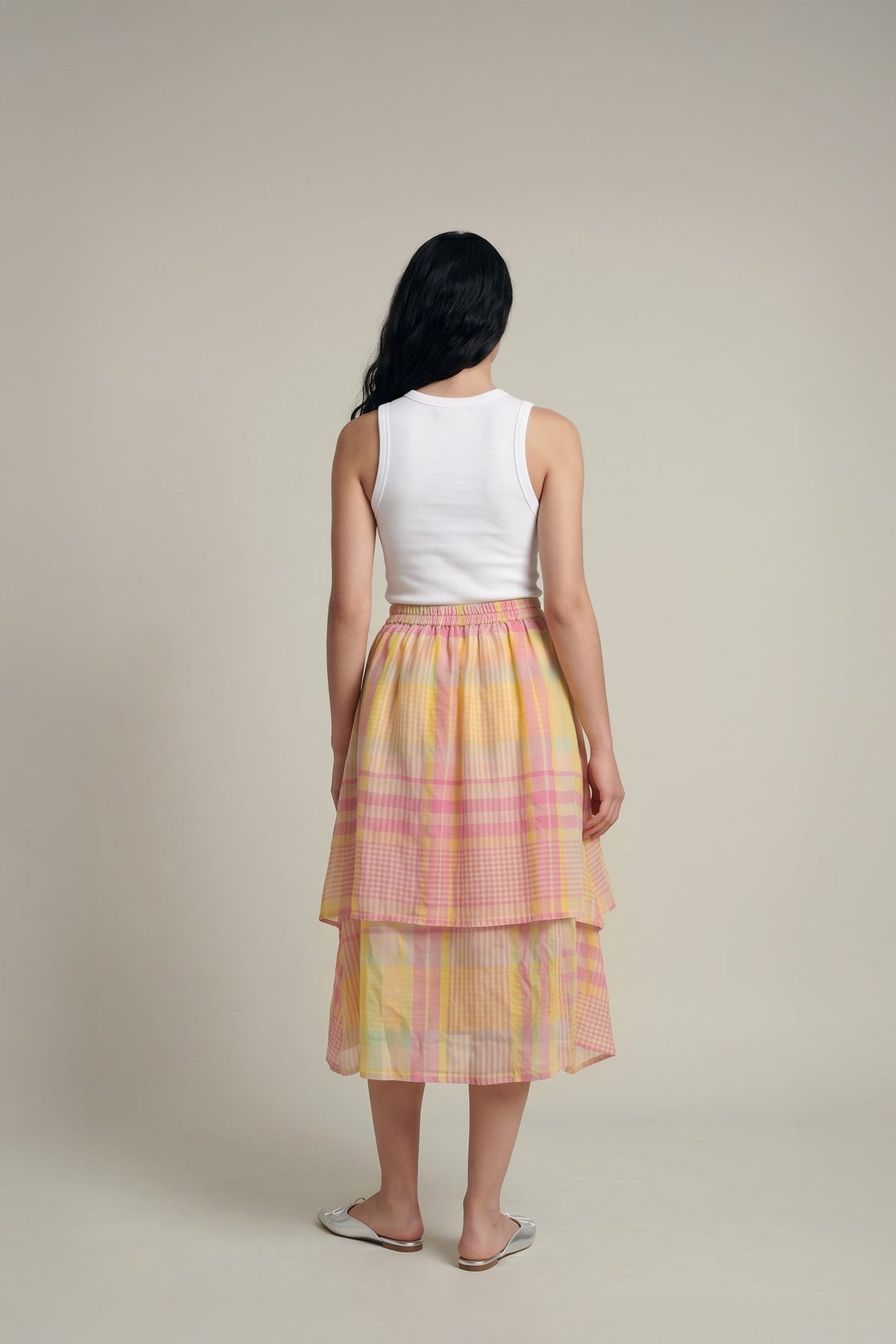 Second Thought Skirt - Sorbet Weave - CiceroniSkirtsPaeony
