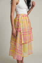 Second Thought Skirt - Sorbet Weave - CiceroniSkirtsPaeony