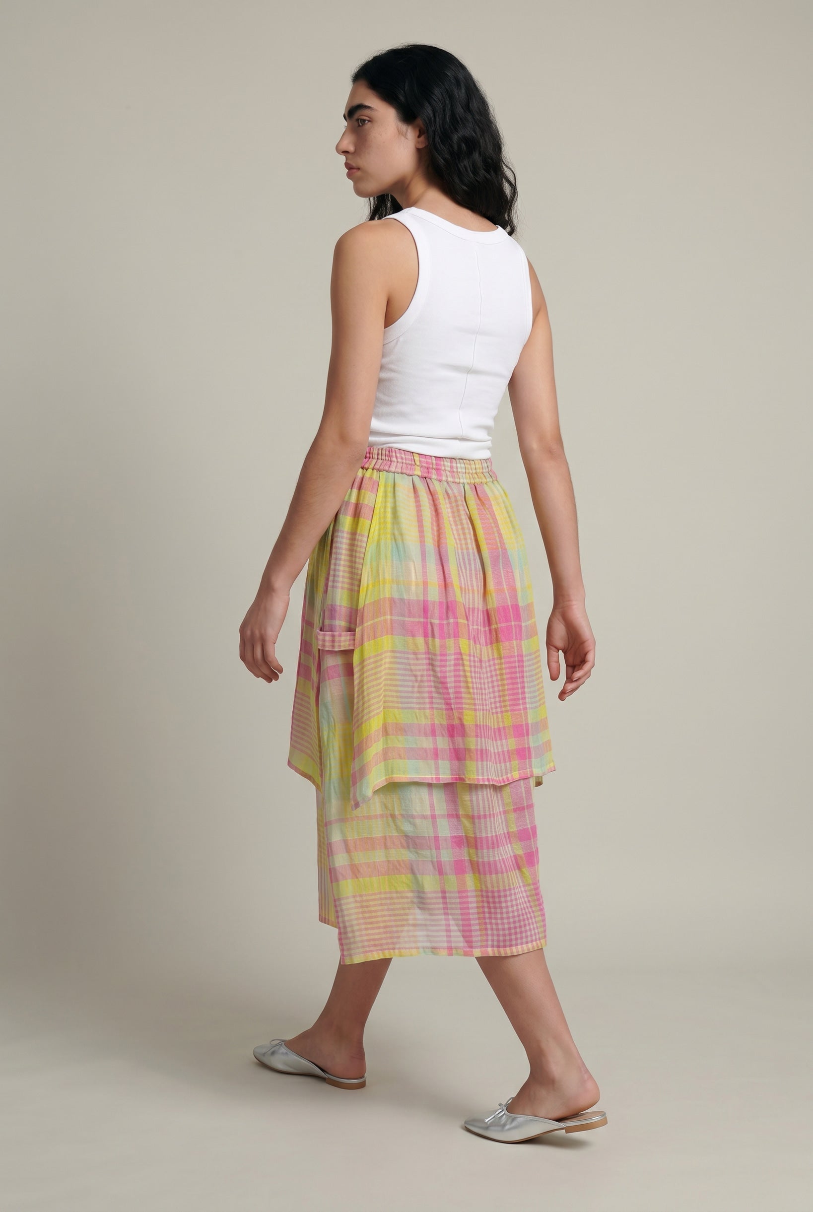 Second Thought Skirt - Sorbet Weave - CiceroniSkirtsPaeony